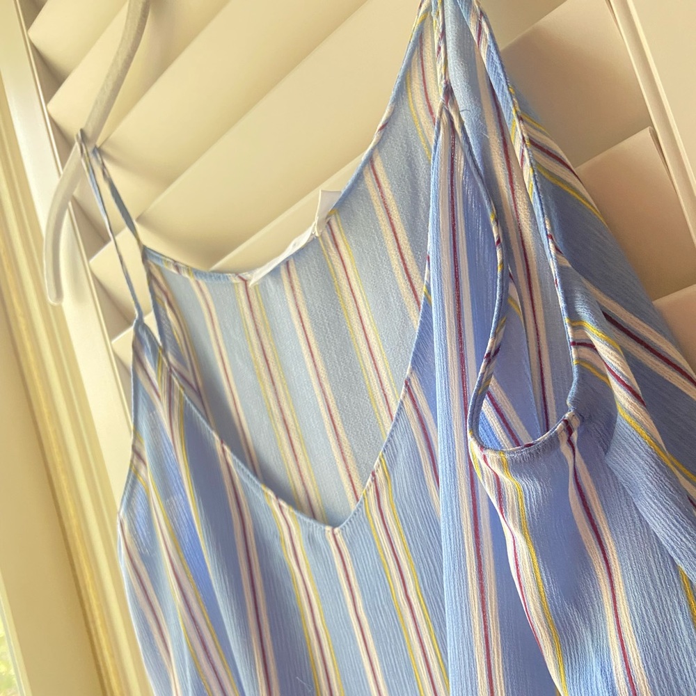 Lush striped sleeveless tank
